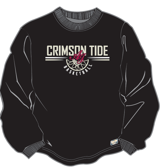 明石城西高校男子バスケ部ロングTシャツ