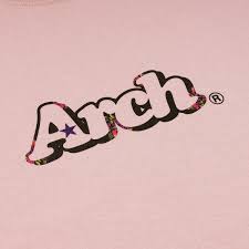 Arch floral basic logo tee