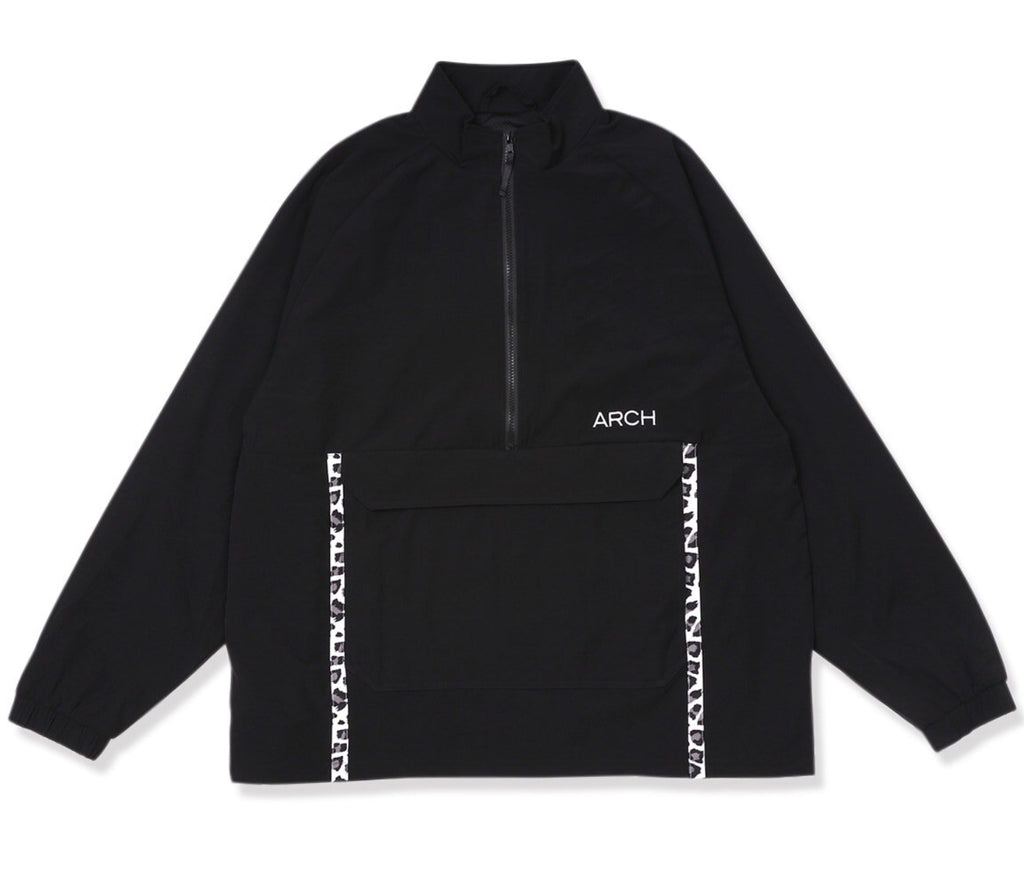 Arch leopard anorak jacket BK　T721-104
