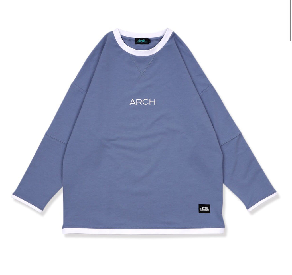 ARCH switching crewneck shirt　T321